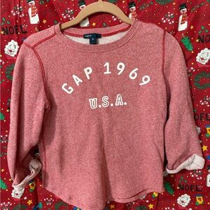 GAP Vintage Red Pullover